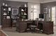 aspenhome® Weston Brown Ale 66" Desk for a Return-3