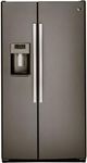 GE® 23.2 Cu. Ft. Slate Side-By-Side Refrigerator-0