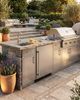 Summit® 24” 4.3 Cu. Ft. Stainless Steel Built-In ADA Compliant Adjustable Height Outdoor Under the Counter Refrigerator with Right Hand Door Swing-5