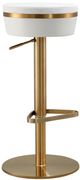 TOV Furniture Astro White Adjustable Stool-0