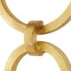Currey & Company Bolebrook Contemporary Gold Leaf/Gesso White Wall Sconce-2