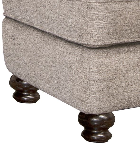 American Wholesale Furniture Freemont Pewter Ottoman-2