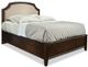 Durham Furniture Glen Terrace Nouveau Brown King Upholstered Panel Bed-0