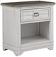 American Woodcrafters Meadowbrook 5-Piece Sand/Whitewash Queen Arched Panel Bedroom Set-4