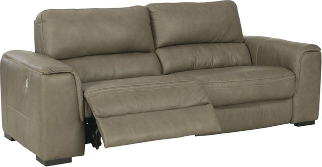 Signature Design by Ashley® Luigi Bisque Power Reclining Sofa-1