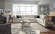 Signature Design by Ashley® Kellway 7-Piece Bisque L-Shape Sectional-2