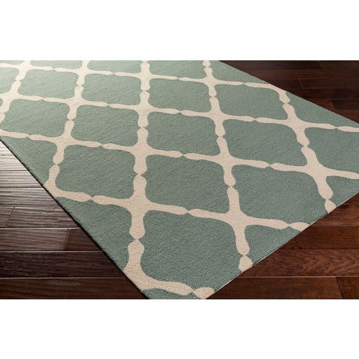 Surya Rain Teal 3'x5' Area Rug-4