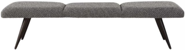 Uttermost® Bowtie Charcoal Accent Bench-3