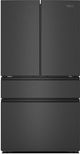 Whirlpool® 36" 30 Cu. Ft. FingerPrint Resistant Black Stainless Steel French Door Refrigerator with Flexible Temperature Drawer-0