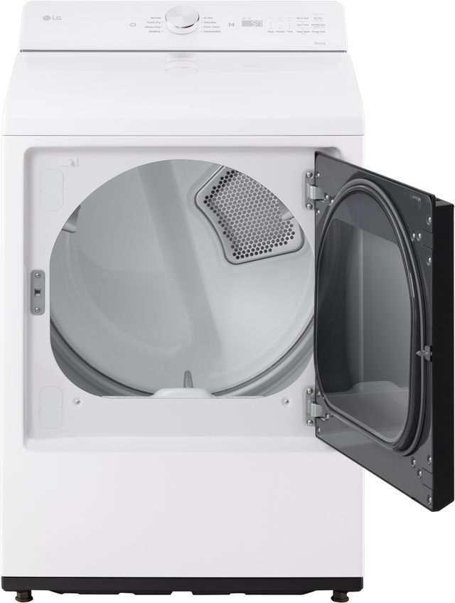 LG Alpine White Top Load Washer & Gas Dryer Laundry Pair-4