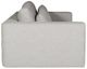 Vanguard® Furniture Ease Custom Leone Identify Dove Two Seat Sofa-2