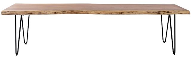 Jofran Inc. Nature's Edge Natural 70" Dining Bench-2