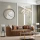 Michael Amini® Ariana Caramel/Gold Sofa-1