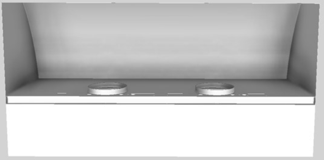 Vent-A-Hood® 60" White Wall Mounted Range Hood-2