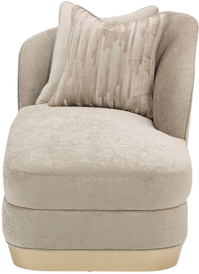 Michael Amini® La Rachelle Medium Champagne Chaise-3