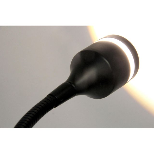 Adesso® Prospect LED Matte Black Desk Lamp-1
