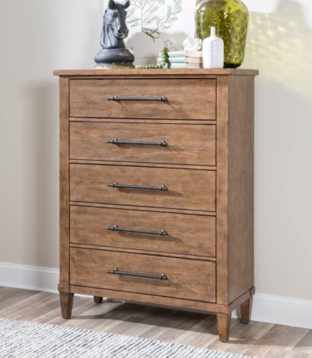Legacy Classic Artisan's Place Monterey Pine 5-Drawer Chest-3