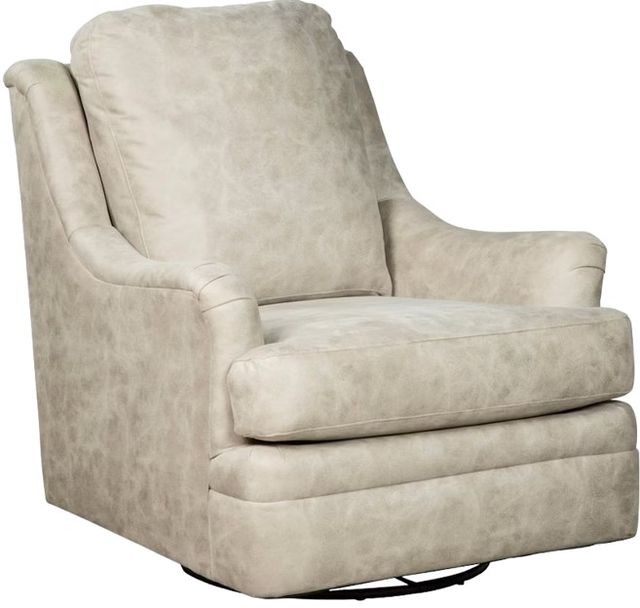 Craftmaster® Customizable Craftmaster Essentials 37" Swivel Glider Chair-3