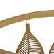 A & B Home Gold Metal Leave Chandelier-3