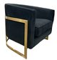 Decor-Rest® Customizable 2781 Club Chair - Mellow Black-1