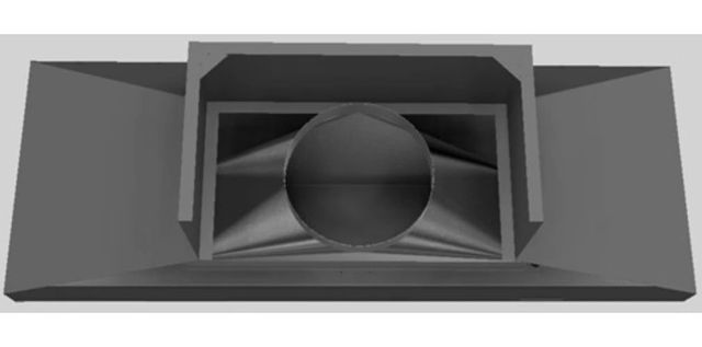 Vent-A-Hood® 66" Gunsmoke Euro-Style Wall Mounted Range Hood-3
