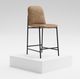 International Furniture Direct Seating Black/Cognac 39" Counter Stool-1