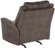 Signature Design by Ashley® Lixtowel Walnut Manual Rocker Recliner-3