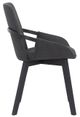 Armen Living Greisen Charcoal Dining Swivel Chairs-2