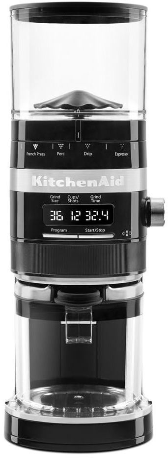 KitchenAid® Onyx Black Burr Coffee Grinder Frank's Appliance