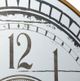 A & B Home Gold/White Wall Clock-4