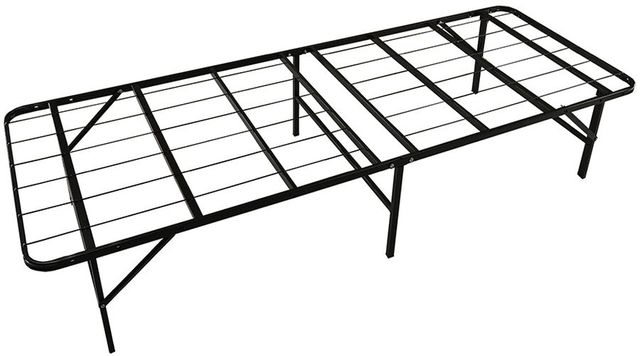 W.Silver Products IdealFrame Twin High-Rise Platform Base with Headboard Brackets-0