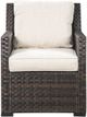 Signature Design by Ashley® Easy Isle Dark Brown/Beige Lounge Chair with Cushion-1