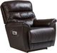 La-Z-Boy® Joshua Chestnut Leather Power Rocking Recliner with Headrest and Lumbar-0