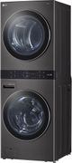 LG WashTower™ Black Steel 4.5 Cu. Ft. Washer, 7.4 Cu. Ft. Dryer Electric Laundry Center-2