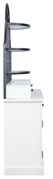 Signature Design by Ashley® Chadworth White Bakers Rack-2