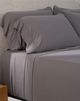 Purple® SoftStretch® Stormy Gray King Pillow Case-2