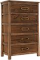 International Furniture Direct Roots Brown Chest-0