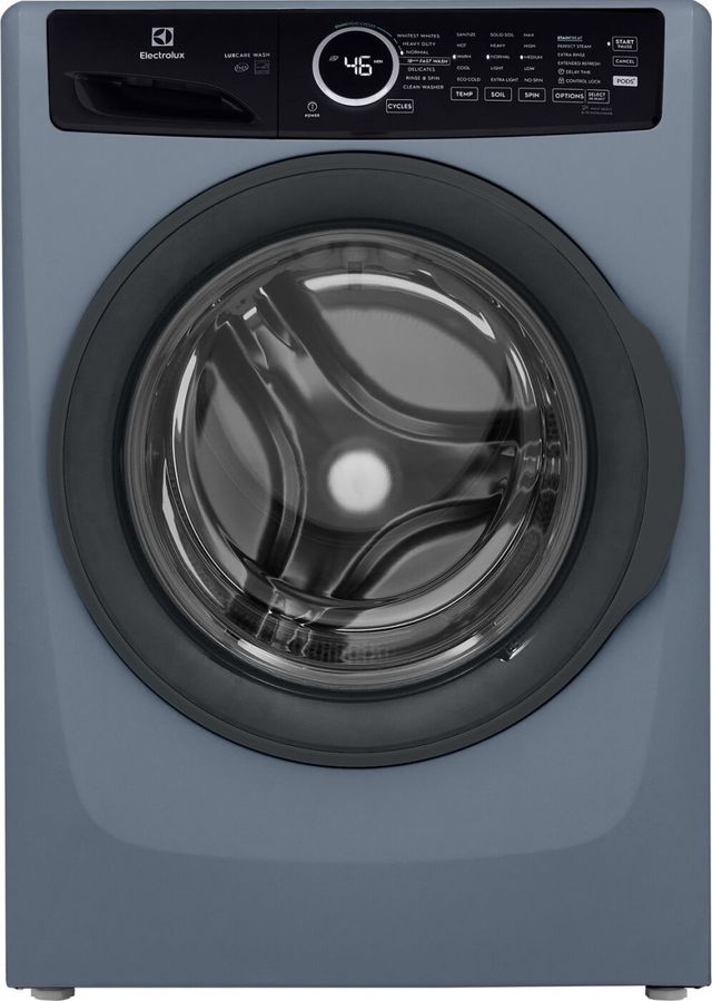Electrolux® 400 Series Denim Blue Front Load Washer & Electric Dryer Laundry Pair-1