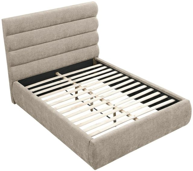 Meridian Furniture Adam Beige Full Upholstered Panel Bed-3