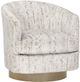 Fairfield® Customizable Tipsy Swivel Chair with Bright Brass Base-0