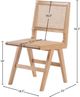 Meridian Furniture Preston Natural Dining Side Chair-2