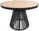CabanaCoast® Customizable Cove Synthetic Fiber 36" Outdoor Round Dining Table-1
