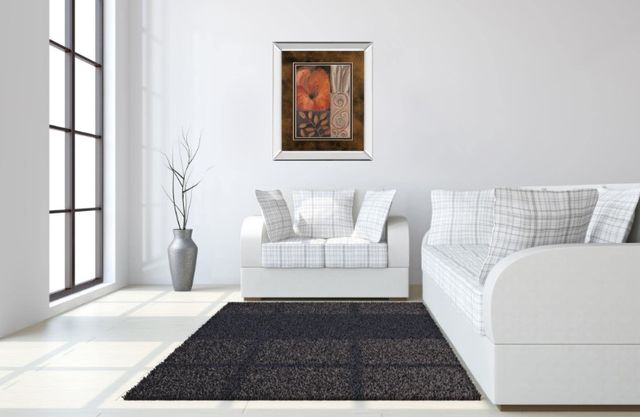 Classy Living Rosie Abraham Orange Burst I Wall Art-1