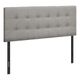 Monarch Specialties Inc. Grey Queen Headboard-0