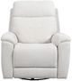 Flexsteel® Meet Your Perfect Match Refined Pearl Power Swivel Gliding Recliner with Power Headrest and Lumbar-1