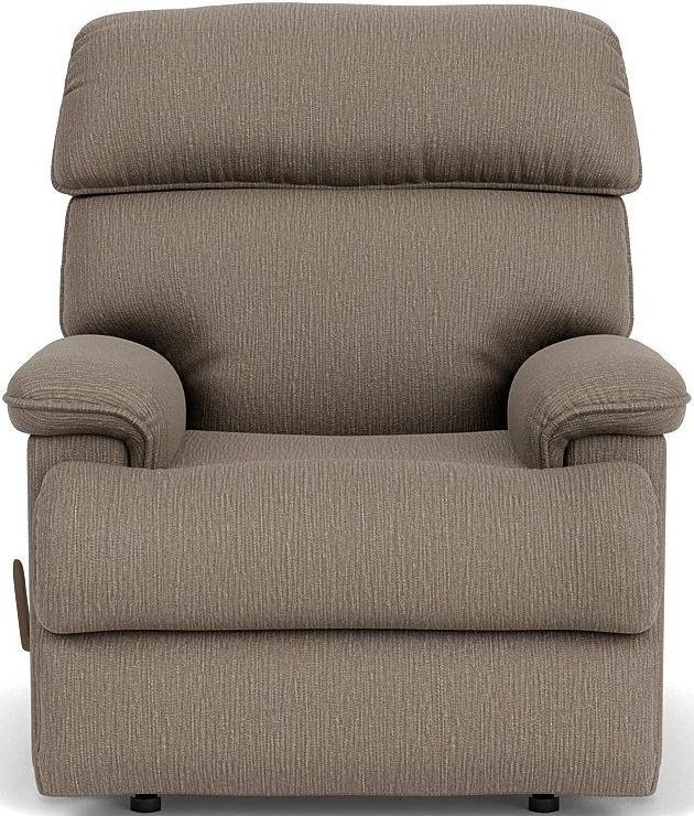 Flexsteel® Geneva Brown Pewter Manual Rocking Recliner-1