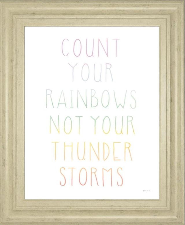 Classy Art Lets Chase Rainbows VII by Jenaya Jackson Wall Art-0