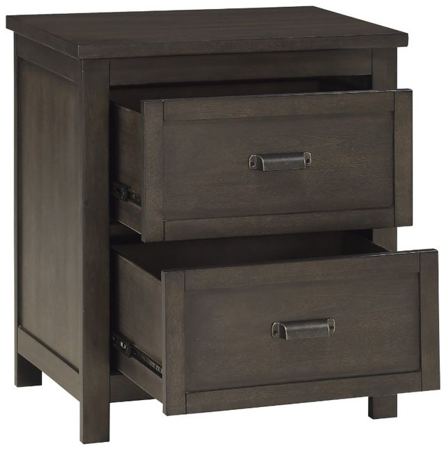 Homelegance® Hebron Dark Cherry Nightstand-3