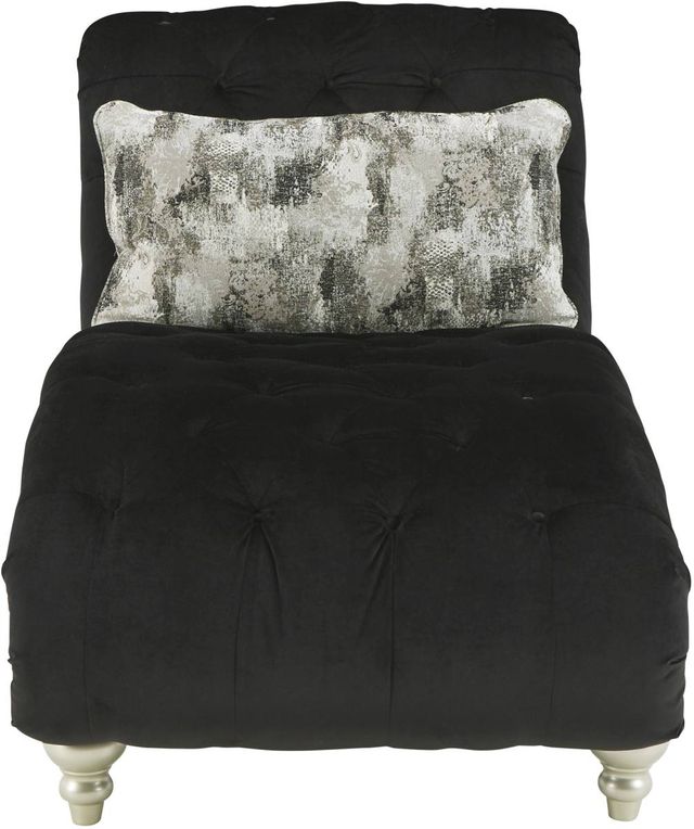 Signature Design by Ashley® Harriotte Black Chaise-2