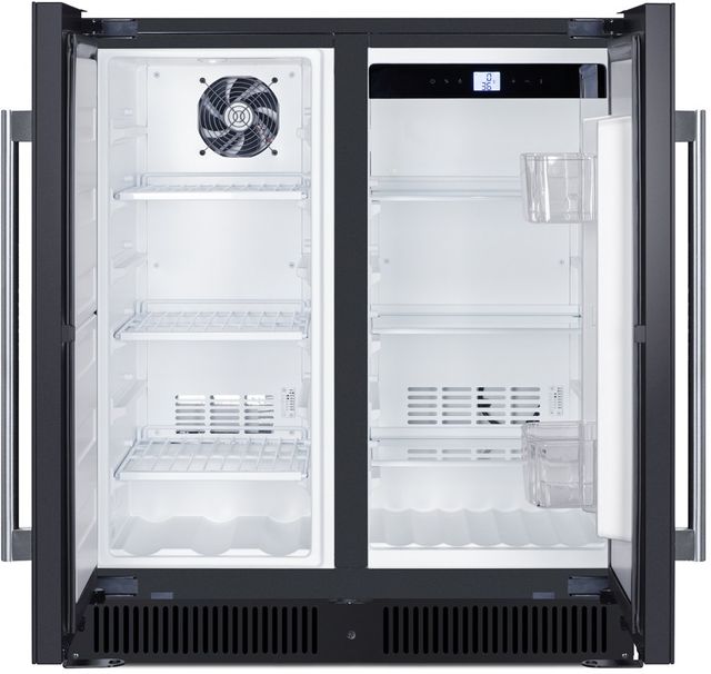 Summit® 30" 5.1 Cu. Ft. Black Under the Counter Refrigerator-1